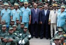 Présentation de 1 155 Élèves Officiers au Drapeau Présentation de 1 155 Élèves Officiers au Drapeau