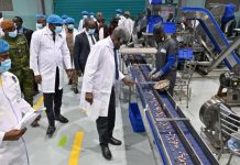 Inauguration d’une Usine d’Anacarde à Toumodi Inauguration d'une Usine d'Anacarde à Toumodi