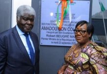 Inauguration du CPFAE Amadou Gon Coulibaly Inauguration du CPFAE Amadou Gon Coulibaly