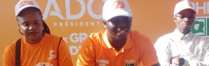 Mobilisation de 15 000 jeunes RHDP pour Ouattara Mobilisation de 15 000 jeunes RHDP pour Ouattara