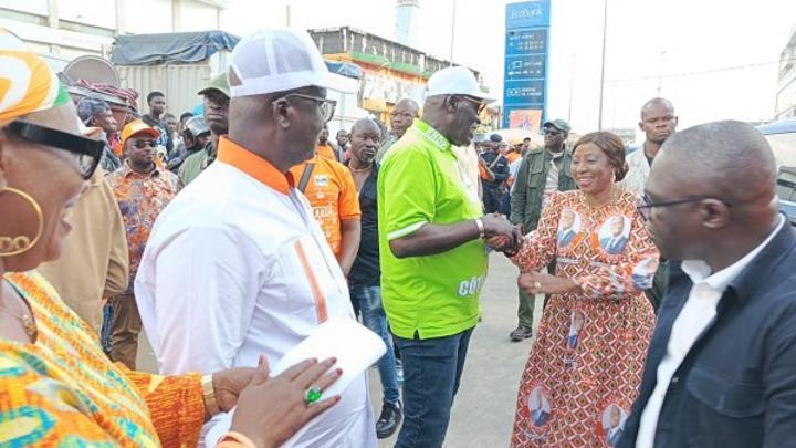 Kandia Camara Aux Commerçants Sur Le Vote Du 25 Octobre Kandia Camara Aux Commerçants Sur Le Vote Du 25 Octobre