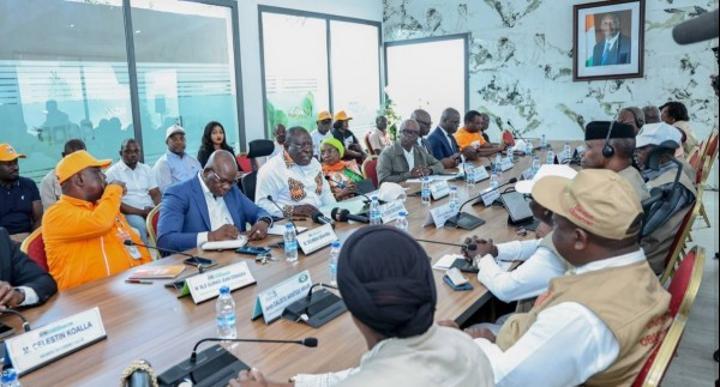 Bacongo Réaffirme le Dialogue Permanent du RHDP Bacongo Réaffirme le Dialogue Permanent du RHDP
