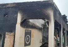 Incendie à Niakara, Cinq Magasins Détruits Incendie à Niakara, Cinq Magasins Détruits