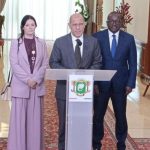 Ambassadeur Luzzi fait ses adieux à Ouattara Ambassadeur Luzzi fait ses adieux à Ouattara
