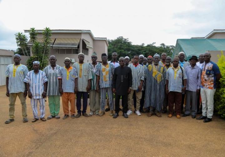Gratitude du Président Ouattara aux chefs du Hambol Gratitude du Président Ouattara aux chefs du Hambol