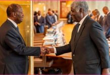 Mambé Félicite Ouattara pour Sa Réélection et Engage Gouvernement Mambé Félicite Ouattara pour Sa Réélection et Engage Gouvernement