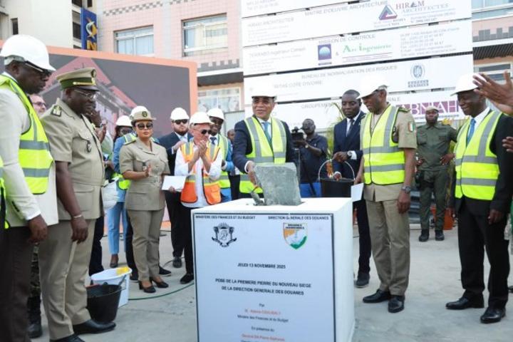 Adama Coulibaly Lance Construction Nouveau Siège Douanier Adama Coulibaly Lance Construction Nouveau Siège Douanier