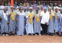 Candidature d’Anne Ouloto Soutenue par Chefs Traditionnels Candidature d'Anne Ouloto Soutenue par Chefs Traditionnels