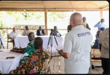 Pollution de la lagune Aby par l’orpaillage clandestin Pollution de la lagune Aby par l'orpaillage clandestin