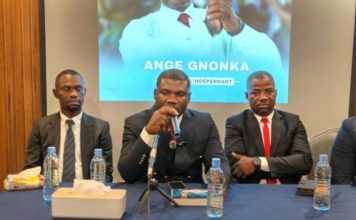 Ange Gnonka Annonce Sa Candidature à Duékoué Ange Gnonka Annonce Sa Candidature à Duékoué