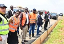 Amédé Visite le Chantier du Boulevard Germain Coffi Gadeau Amédé Visite le Chantier du Boulevard Germain Coffi Gadeau
