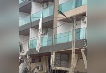 Démolition d’un Immeuble Menacé à Riviera Faya Démolition d'un Immeuble Menacé à Riviera Faya