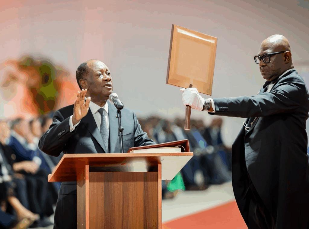 Alassane Ouattara Prête Serment à Abidjan Alassane Ouattara Prête Serment à Abidjan