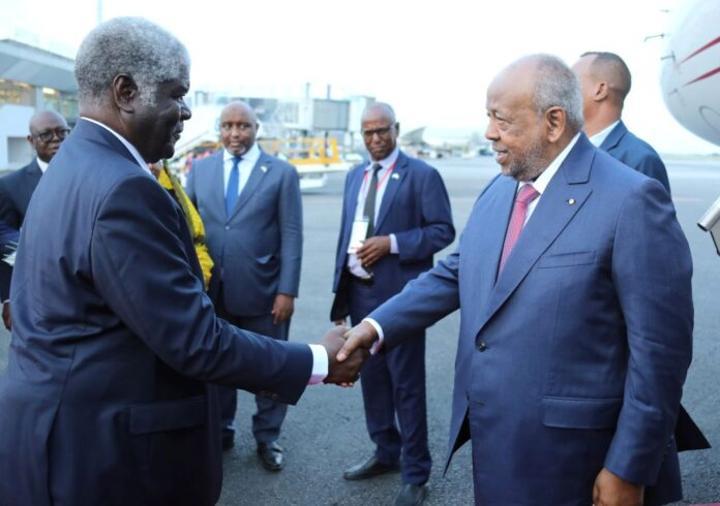 Président à Abidjan pour l'investiture d'un homologue Président à Abidjan pour l'investiture d'un homologue