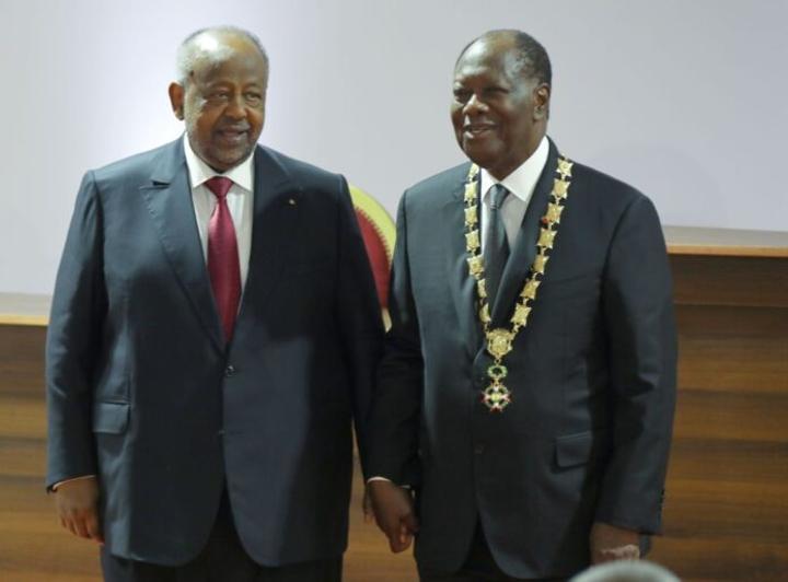Guelleh Assiste à l'Investiture du Président Ivoirien Guelleh Assiste à l'Investiture du Président Ivoirien