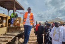 Lancement des Travaux de Reprofilage à Béoumi Lancement des Travaux de Reprofilage à Béoumi