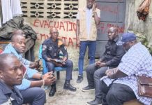 Immeuble instable à Adjamé-Williamsville sous surveillance Immeuble instable à Adjamé-Williamsville sous surveillance