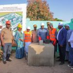 Pose de la Première Pierre d’une Usine de Karité Pose de la Première Pierre d'une Usine de Karité