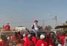 Ferveur pour le candidat indépendant Soro Mamadou Ferveur pour le candidat indépendant Soro Mamadou
