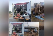 Accident sur l’Autoroute du Nord 64 Victimes 4 Décès Accident sur l'Autoroute du Nord 64 Victimes 4 Décès