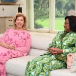 Dominique Ouattara Et La Première Dame D’Angola Dominique Ouattara Et La Première Dame D'Angola