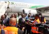 Dégâts de l’Airbus A319 d’Air Côte d’Ivoire à Abidjan Dégâts de l'Airbus A319 d'Air Côte d'Ivoire à Abidjan