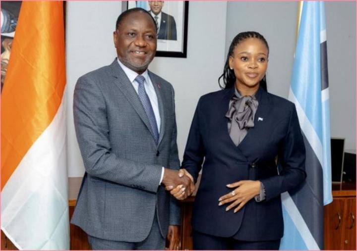 Partenariat stratégique entre Abidjan et Gaborone Partenariat stratégique entre Abidjan et Gaborone