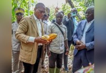 Bruno Koné Écoute les Producteurs de Cacao à Yakassé-Attobrou Bruno Koné Écoute les Producteurs de Cacao à Yakassé-Attobrou