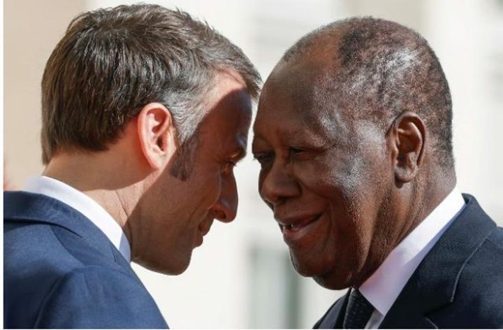 Côte D'Ivoire-France Tête-à-Tête Macron Ouattara Côte D'Ivoire-France Tête-à-Tête Macron Ouattara