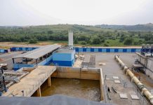 l’usine de traitement d’eau potable de la lagune Aghien achevée l’usine de traitement d’eau potable de la lagune Aghien achevée