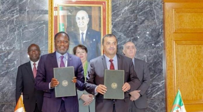 Côte D’Ivoire Et Algérie Accord De Coopération Hydrocarbures Côte D'Ivoire Et Algérie Accord De Coopération Hydrocarbures