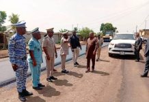 Lancement des Travaux de Bitumage à Bangolo Lancement des Travaux de Bitumage à Bangolo
