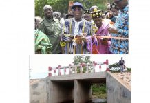 Pont Reliant Gbêkê, Mébo et Brobo Offert par le Conseil Pont Reliant Gbêkê, Mébo et Brobo Offert par le Conseil
