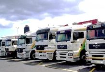 Reprise des escortes groupées des camions de transport Reprise des escortes groupées des camions de transport