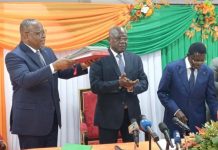 Ibrahime Coulibaly-Kuibiert prend officiellement les rênes du Conseil d’État et promet écoute, rigueur et modernisation Ibrahime Coulibaly-Kuibiert prend officiellement les rênes du Conseil d'État et promet écoute, rigueur et modernisation
