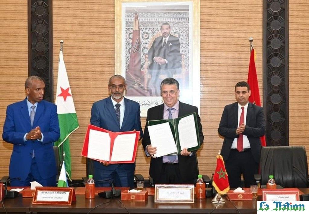 Visite de travail au Maroc du ministre Ali Hassan Bahdon : Objectif : le renforcement de la coopération bilatérale en matière de justice entre les deux pays Visite de travail au Maroc du ministre Ali Hassan Bahdon : Objectif : le renforcement de la coopération bilatérale en matière de justice entre les deux pays