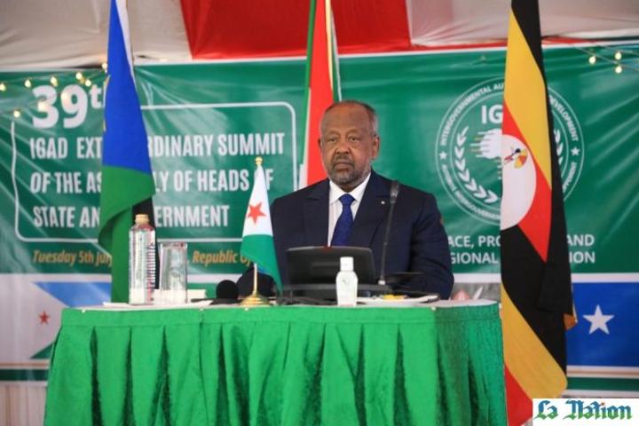 Sommet extraordinaire de l’IGAD à Nairobi« Aucun d’entre nous ne pourra assurer la stabilité politique, sociale et économique, si un seul pays de notre région, lutte contre l’insécurité et l’instabilité. », déclare le Président de la République M. Ismail Omar Guelleh