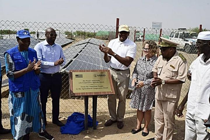 PAM/USAID : Inauguration d’une Centrale Solaire au profit des agriculteurs de la Coopérative FIAAN