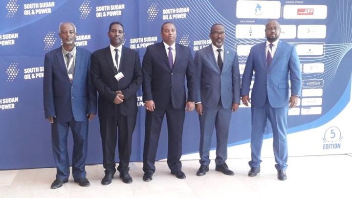 Conférence annuelle du pétrole et de l’énergie du Soudan du Sud : Djibouti représenté par le ministre de l’Energie, chargé des Ressources Naturelles Conférence annuelle du pétrole et de l’énergie du Soudan du Sud : Djibouti représenté par le ministre de l’Energie, chargé des Ressources Naturelles