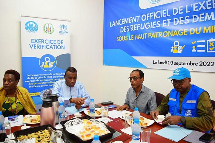 Protection et inclusion des réfugiés à Djibouti : L’ONARS et le HCR lancent une vaste campagne de vérification physique et biométrique Protection et inclusion des réfugiés à Djibouti : L’ONARS et le HCR lancent une vaste campagne de vérification physique et biométrique