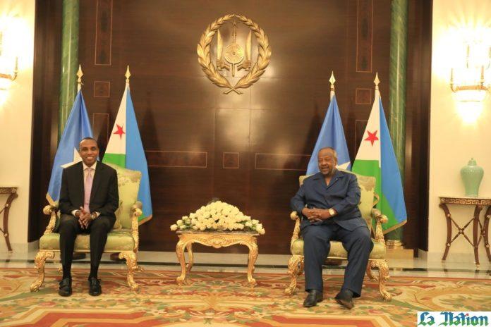 Le Président Guelleh Reçoit Le Premier Ministre De La République Fédérale De Somalie Djibouti 