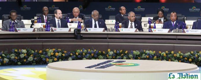 « La sécurité alimentaire est non seulement un enjeu majeur de développement et une exigence morale, mais aussi une garantie de stabilité sociale et politique », dixit le Président Guelleh à la tribune du sommet Etats-Unis-Afrique « La sécurité alimentaire est non seulement un enjeu majeur de développement et une exigence morale, mais aussi une garantie de stabilité sociale et politique », dixit le Président Guelleh à la tribune du sommet Etats-Unis-Afrique