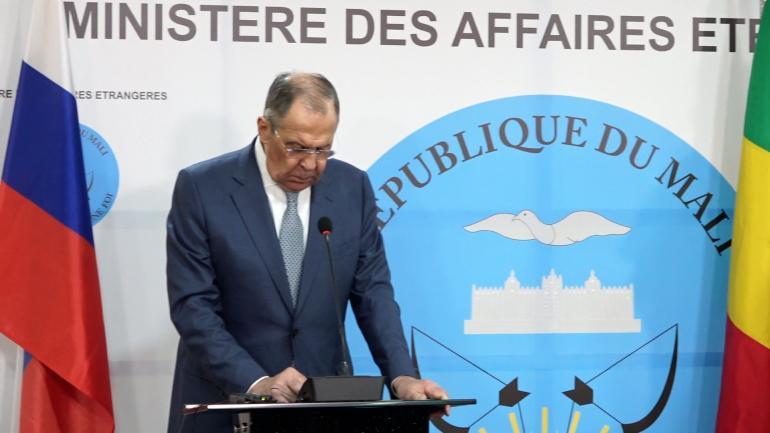 Serguei Lavrov au Mali : Serguei Lavrov au Mali :