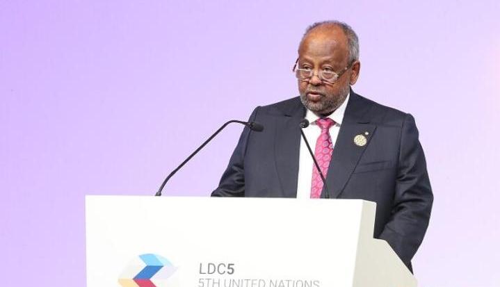 « Les PMA ne doivent plus être limités à la seule catégorie de pays récipiendaires d’aides. Cette vision étroite, étriquée, débilitante doit être changée ! »Déclare le président Guelleh « Les PMA ne doivent plus être limités à la seule catégorie de pays récipiendaires d’aides. Cette vision étroite, étriquée, débilitante doit être changée ! »Déclare le président Guelleh