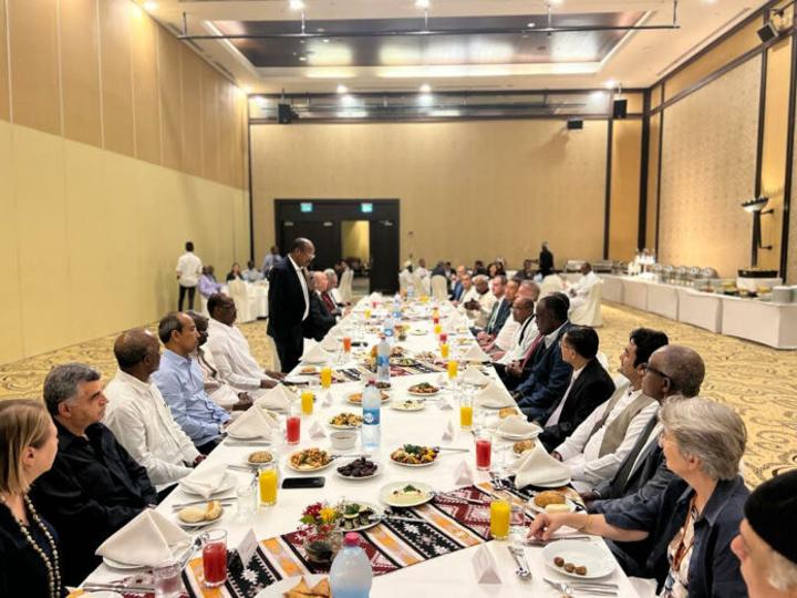 Le MAECI organise un Iftar pour les chefs de missions diplomatiques et les représentants des organisations internationales opérant à Djibouti