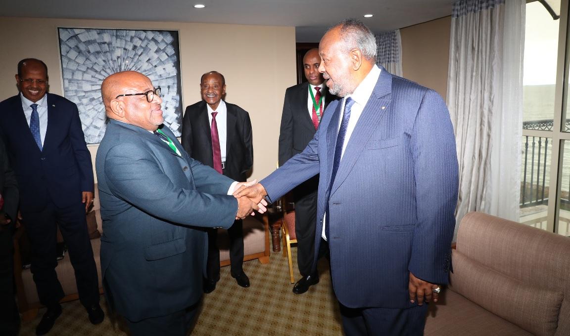 Le Président de la République reçoit le Chef de la Mission de Transition de l’Union africaine en Somalie Le Président de la République reçoit le Chef de la Mission de Transition de l’Union africaine en Somalie