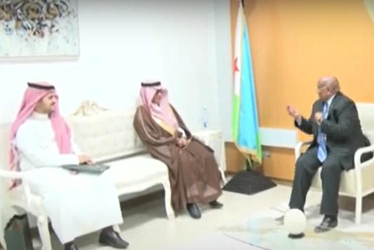 Le Président de l’Assemblée Nationale reçoit la visite de courtoisie de l'ambassadeur saoudien à Djibouti