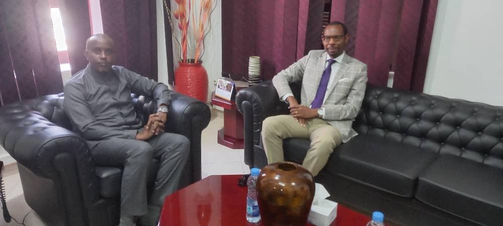 Le ministre Radwan Abdillahi Bahdon reçoit la visite d’adieu du représentant de la Banque Mondiale à Djibouti Le ministre Radwan Abdillahi Bahdon reçoit la visite d’adieu du représentant de la Banque Mondiale à Djibouti