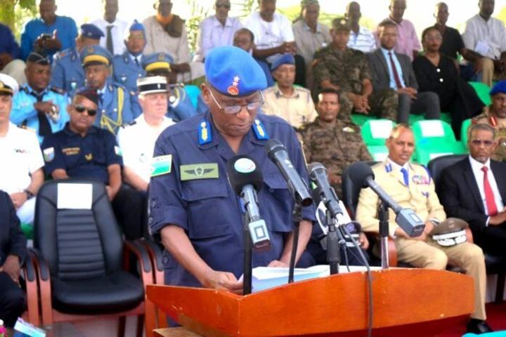 La police, une force professionnelle et efficace dans ses actions de protection de l’ordre public : Extrait du discours prononcé par le Directeur Général de la Police Nationale, le Colonel Abdourahman Ali Kahin, à l’occasion du 46ème de la création de la Police Nationale. La police, une force professionnelle et efficace dans ses actions de protection de l’ordre public : Extrait du discours prononcé par le Directeur Général de la Police Nationale, le Colonel Abdourahman Ali Kahin, à l’occasion du 46ème de la création de la Police Nationale.