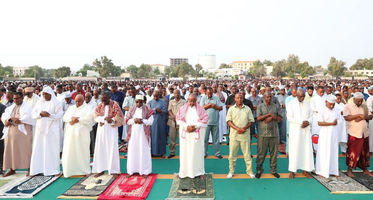 La commémoration de Aid Al-Adha placée à Djibouti sous le signe de la joie et de la fraternité La commémoration de Aid Al-Adha placée à Djibouti sous le signe de la joie et de la fraternité